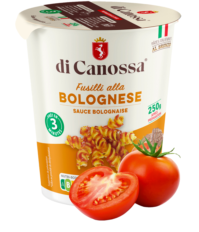 Di Canossa - Les pâtes bolognaise authentiques & instantanées